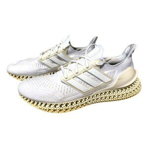 ADIDAS ULTRA 4D PrimeKnit White Athletic Trainers Sneakers Mens 13 US